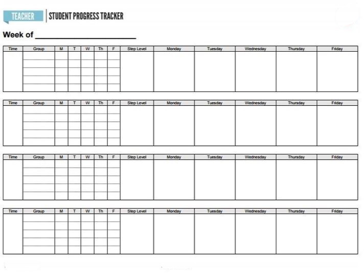 Student Progress Trackers